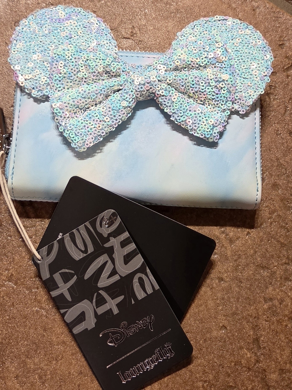Loungefly Disney Minnie Mouse Sequin Bow Wallet